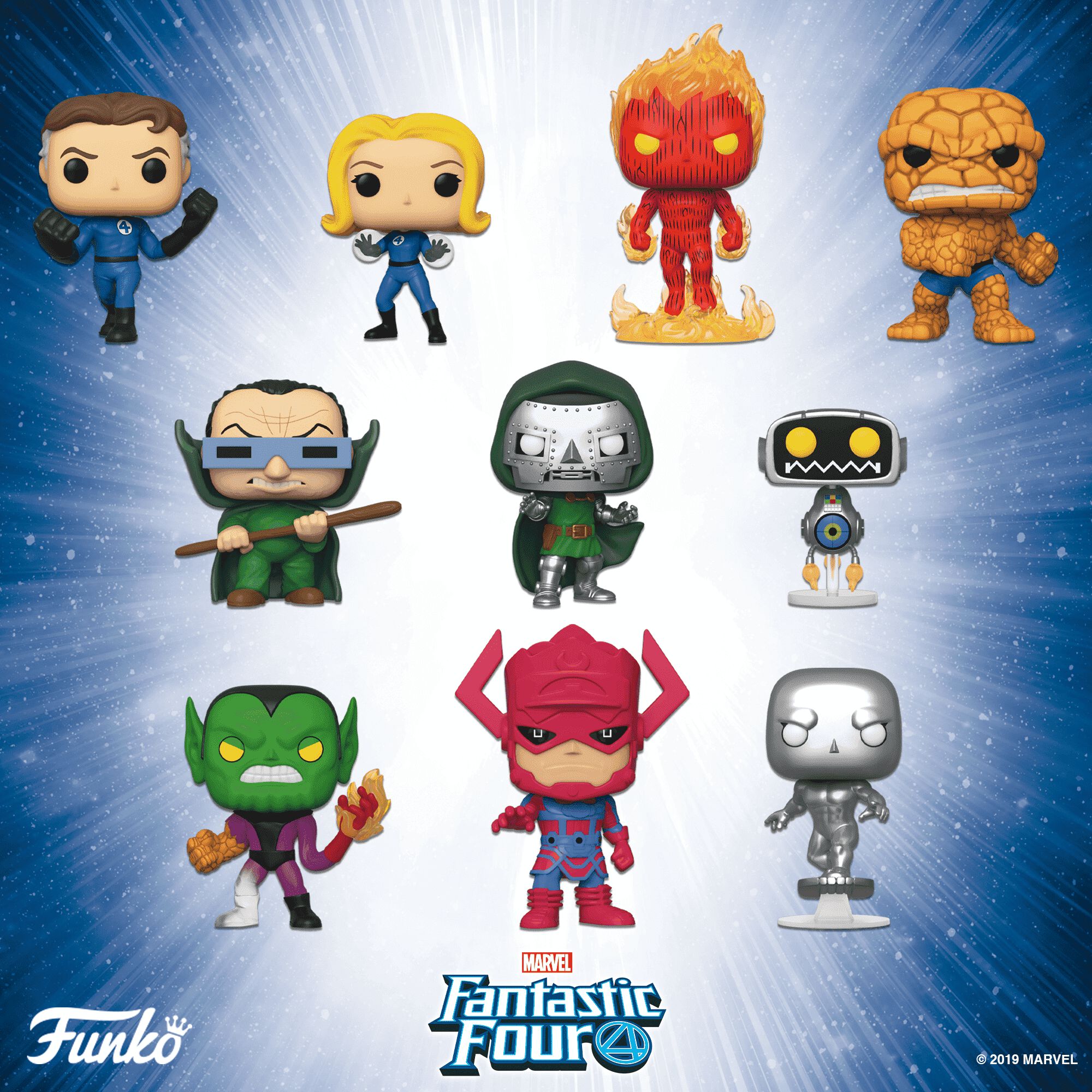 Coming Soon: Fantastic Four&mdash;Mystery Minis and Pop!