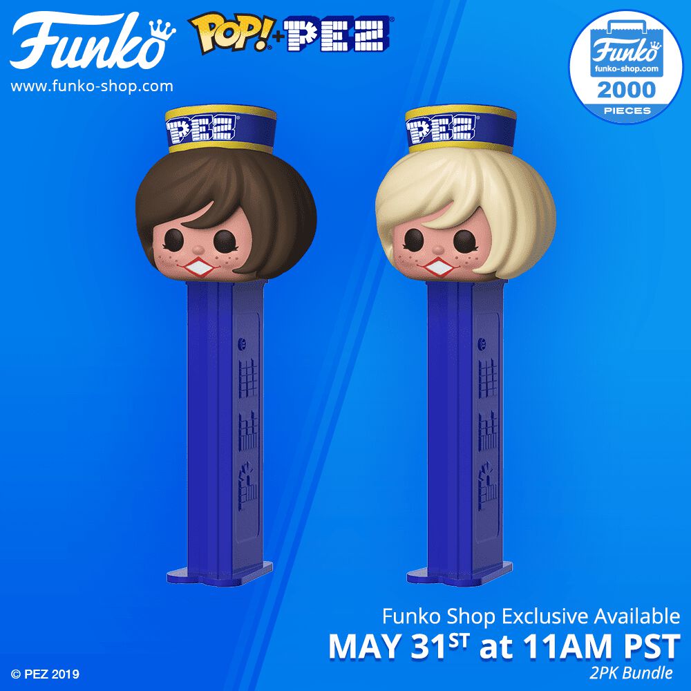 Funko Shop Exclusive Item: Pop PEZ Girls 2-Pack Bundle!