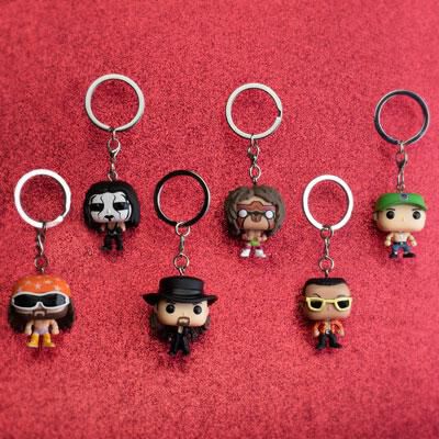 Available now: Walmart exclusive WWE Pop! Keychain and DVD bundles!