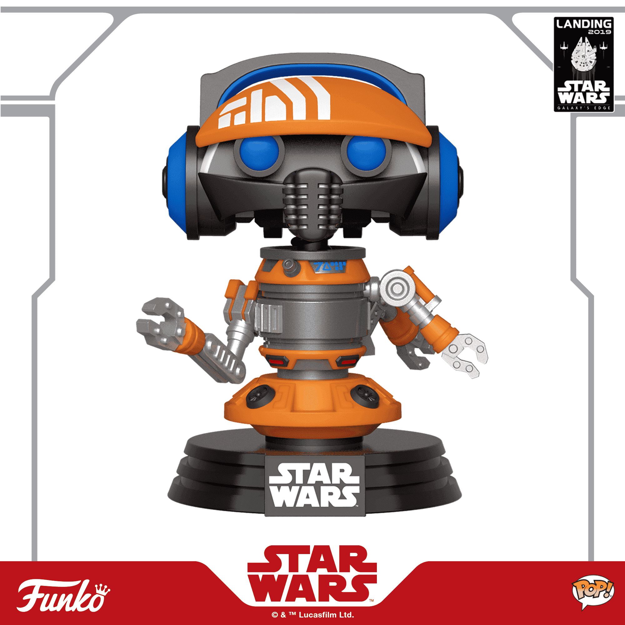 Coming Soon: Star Wars: Galaxy's Edge Exclusive DJ R3X Pop!