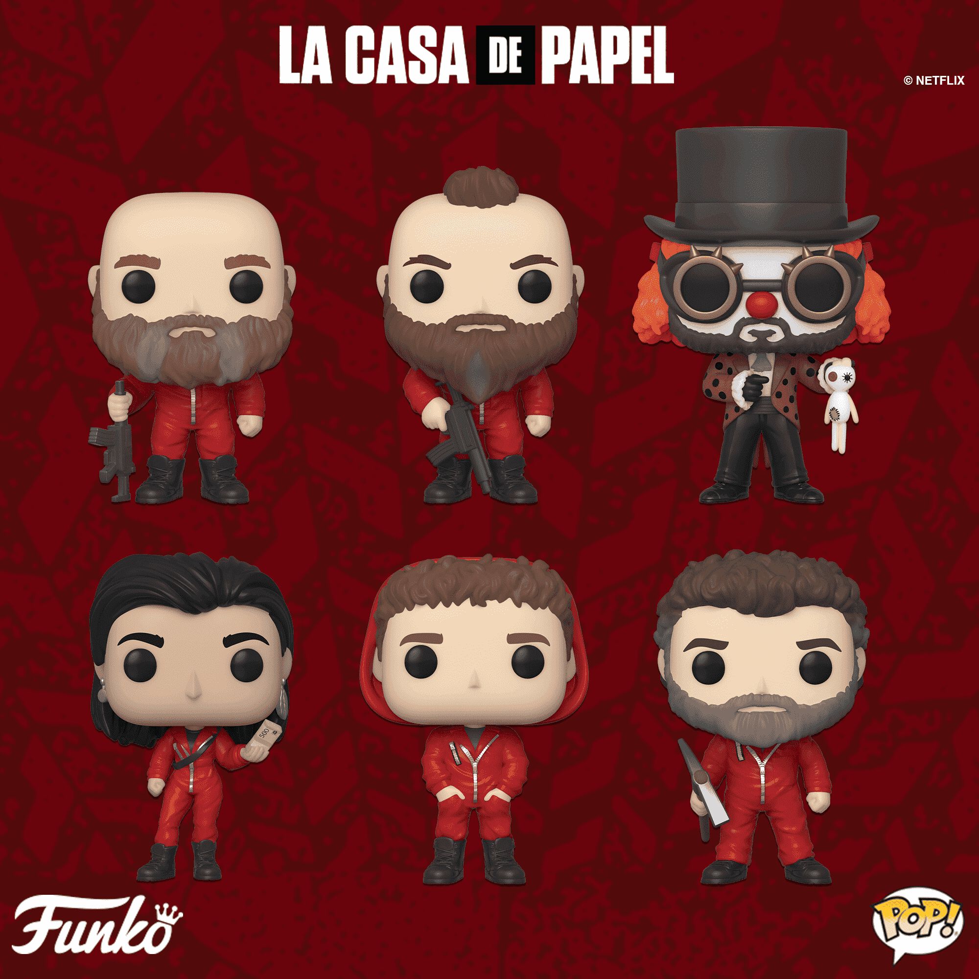 Coming soon: Pop! Television - La Casa de Papel!
