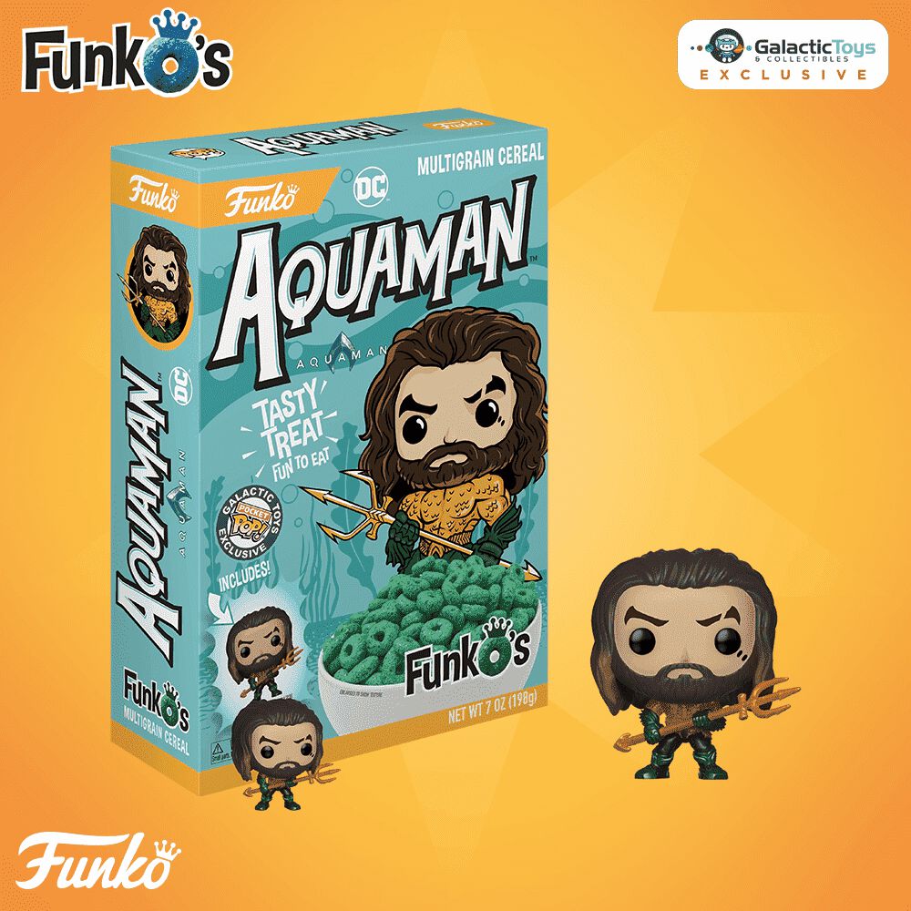 Coming Soon: Galactic Toys exclusive Aquaman FunkO's!