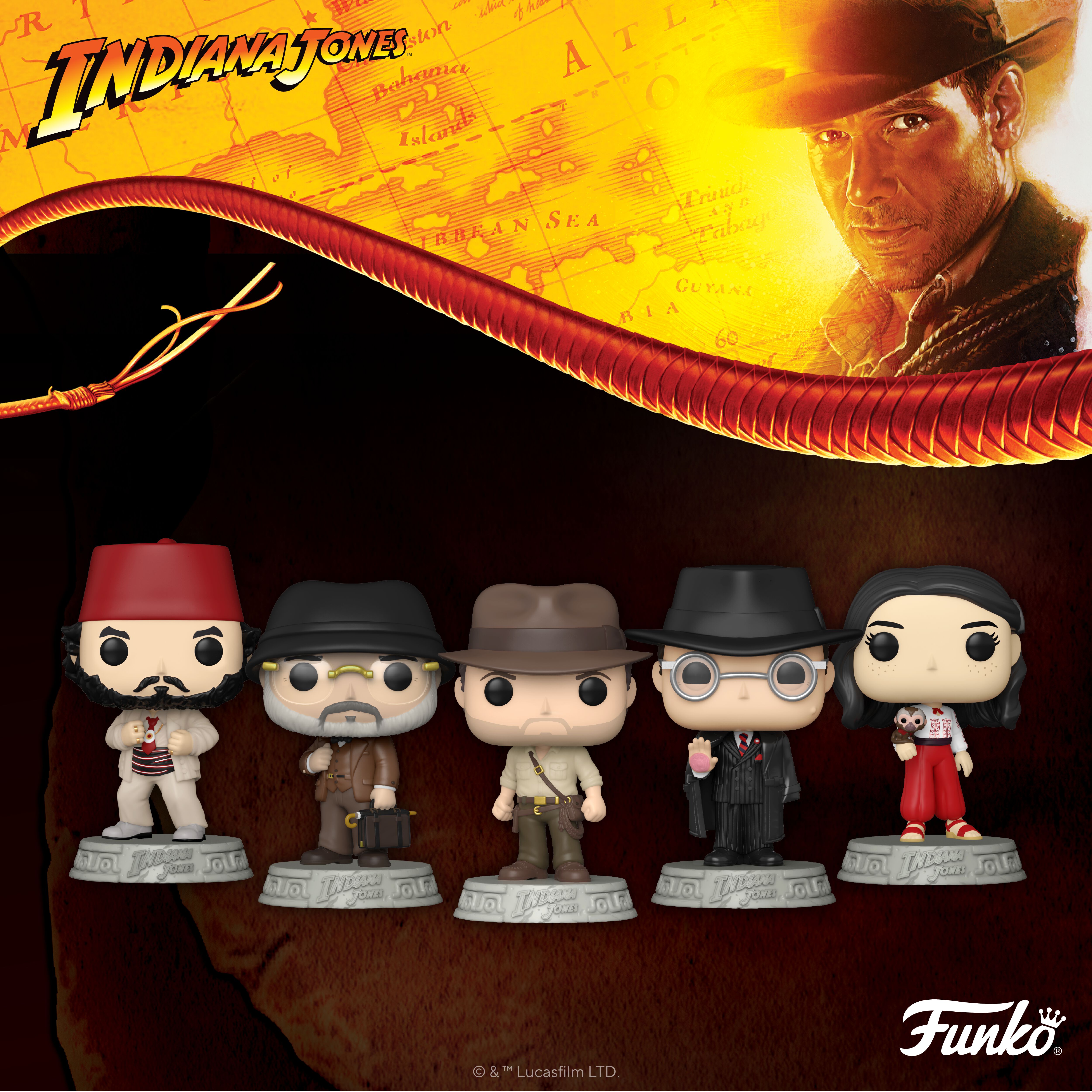 Indiana Jones™ Collection, Created and Curated by Funko