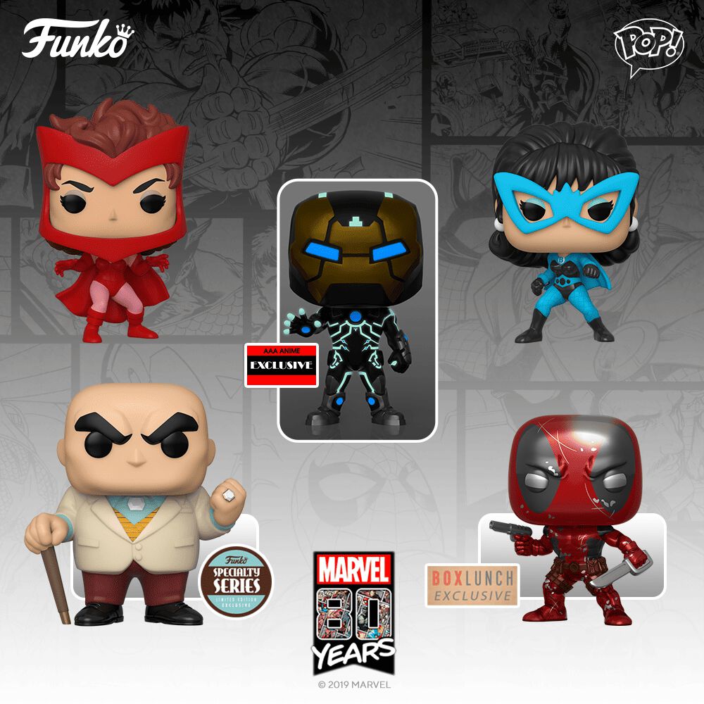 Coming Soon: Pop! Marvel—80th!