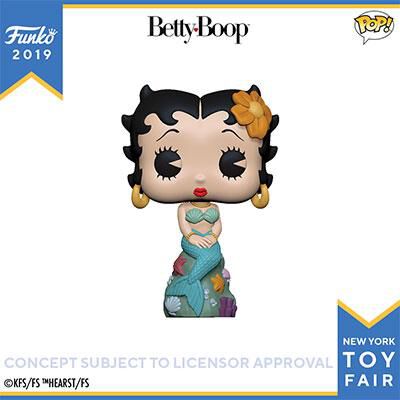 Toy Fair New York Reveals Mermaid Betty Boop Pop