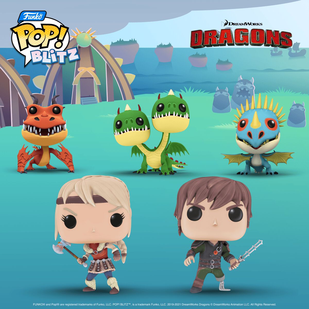 It's Time for More Dragons in Funko Pop! Blitz