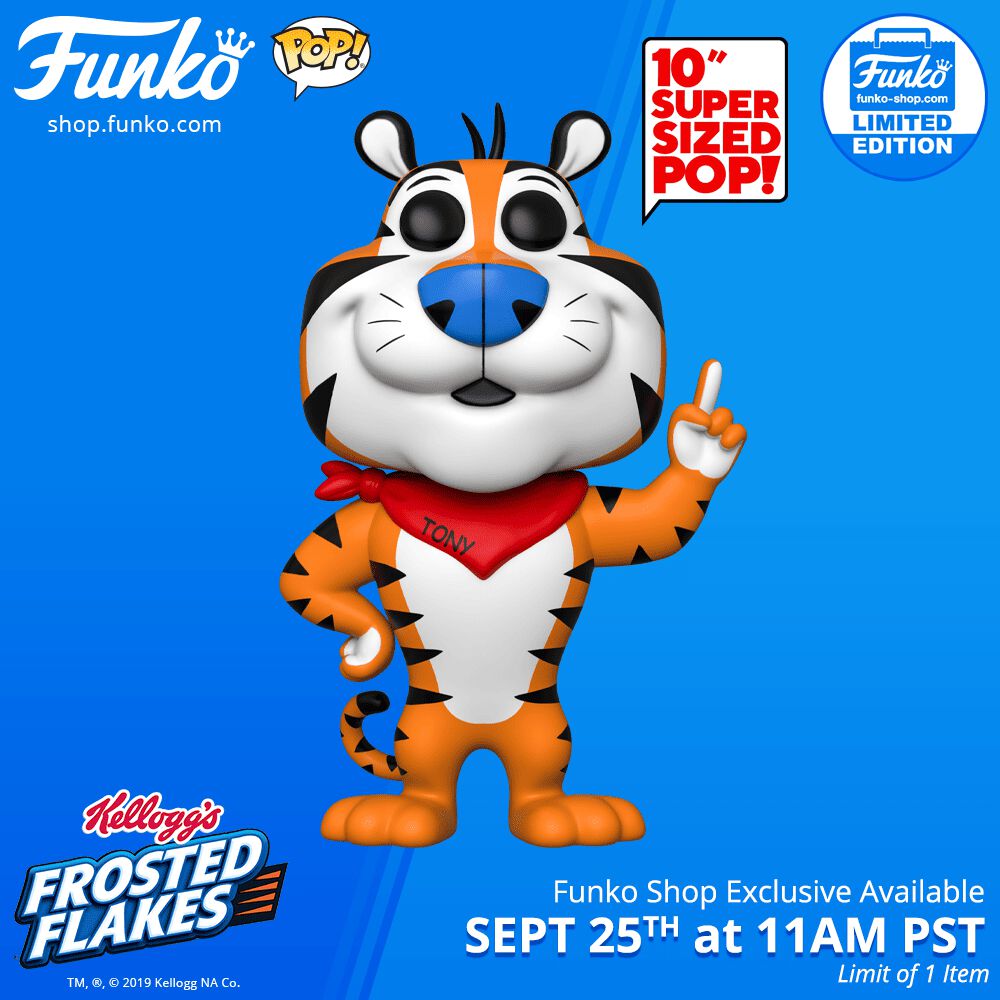 Funko Shop Exclusive Item: Pop! Ad Icons: Tony the Tiger 10''!