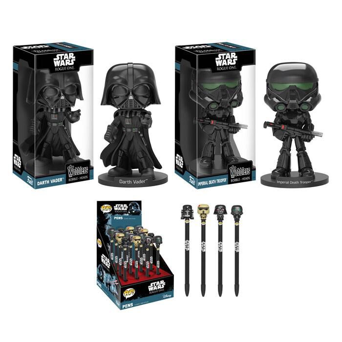 Coming Soon: DC Wobblers, Rogue One Wobblers & Pen Toppers!