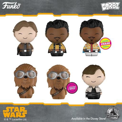 Coming Soon: The Disney Store Exclusive Solo: A Star Wars Story Dorbz!