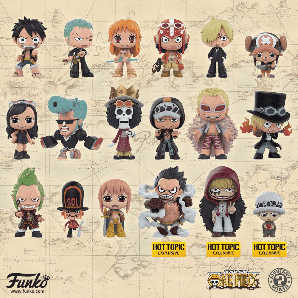 Available now: One Piece Mystery Minis!