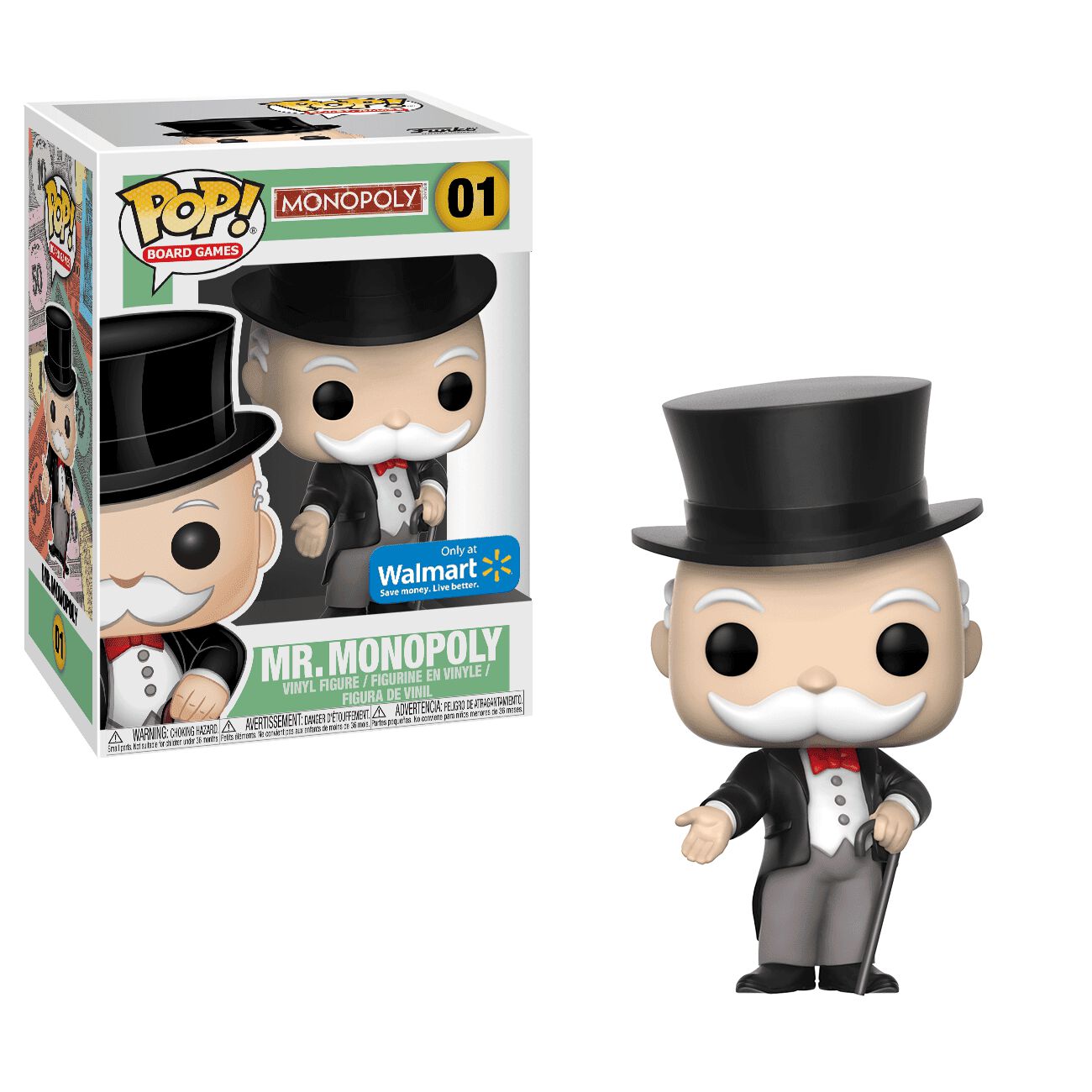 Coming Soon: Walmart Mr. Monopoly Pop! Exclusive!