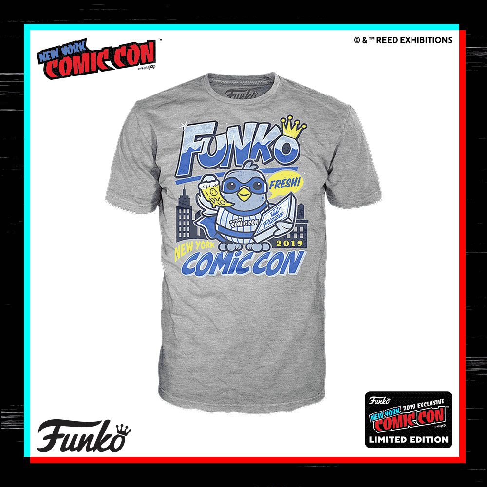 2019 NYCC Exclusive Reveals: NYCC Pigeon Tee!