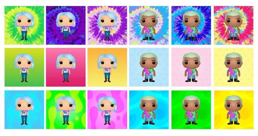 New to Pop! Yourself: Burst of Color!