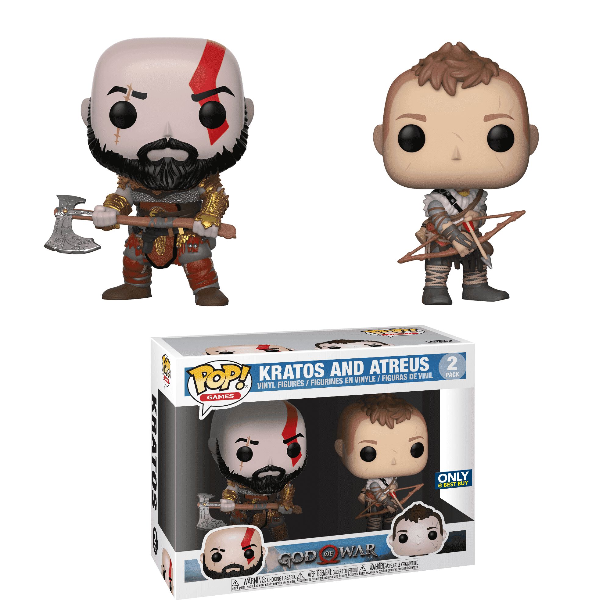 Coming Soon: God of War Best Buy Exclusive 2-Pack Pop!