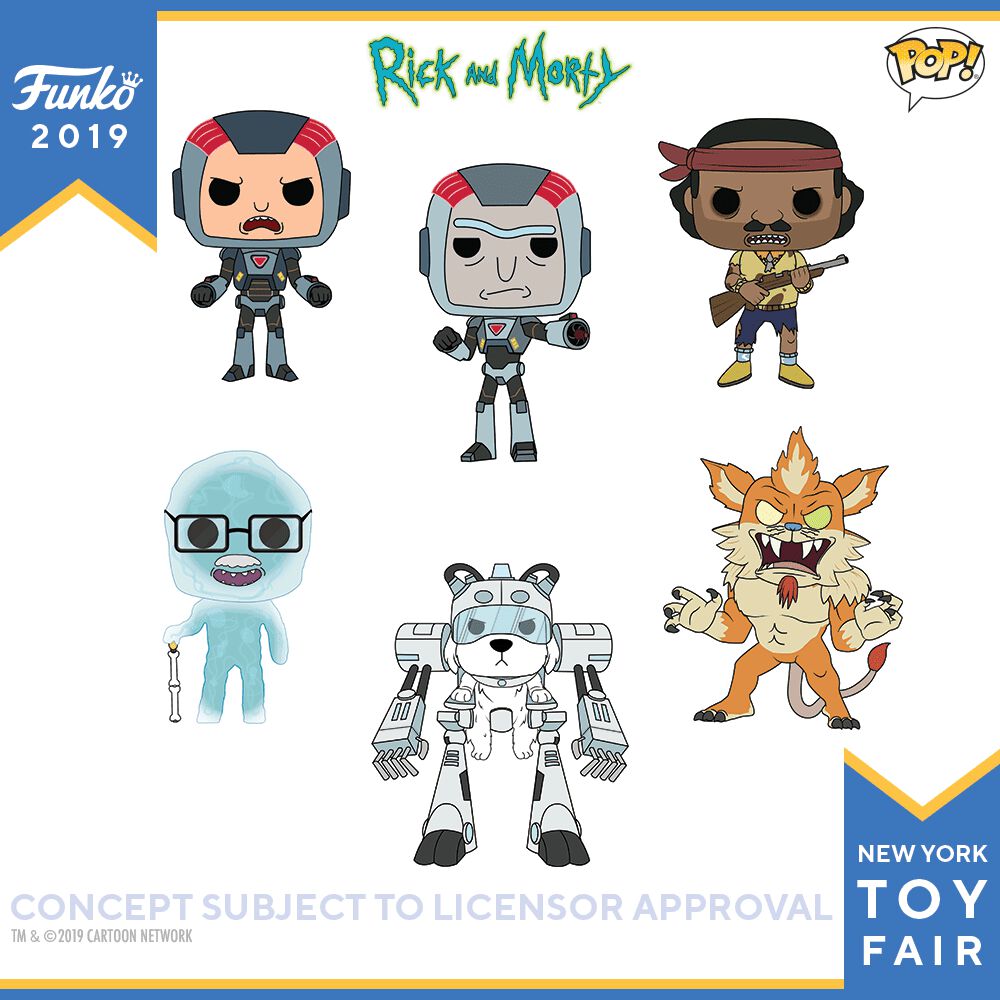Toy Fair New York Reveals: Rick and Morty Pop!