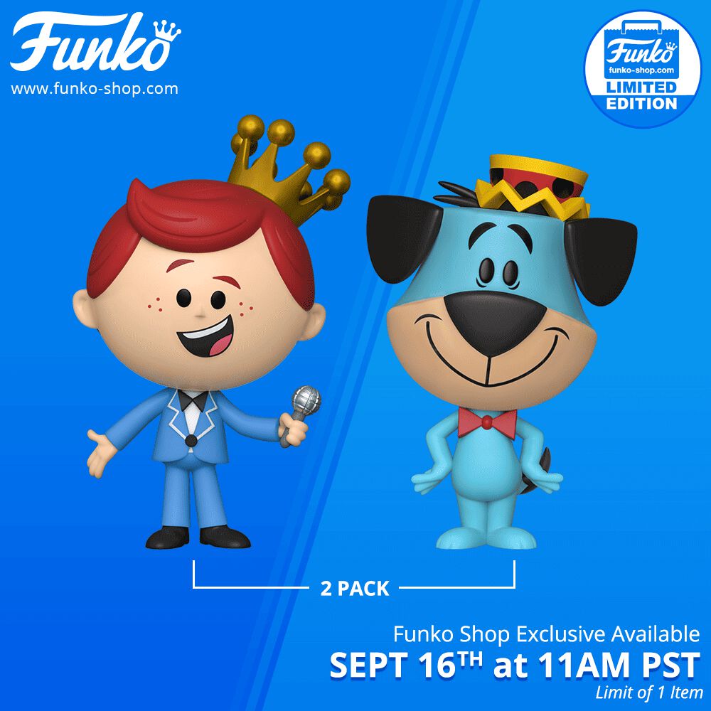 Funko Shop Exclusive Item: Vinyl Figure - Freddy Funko & Huckleberry Hound!