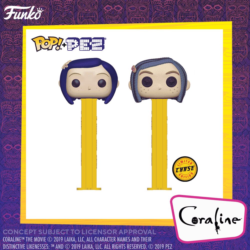 Coming Soon: Pop! PEZ—Coraline!