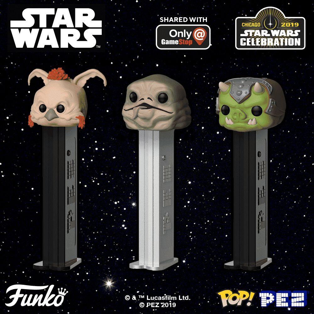 Star Wars Celebration: Pop! PEZ Exclusives!