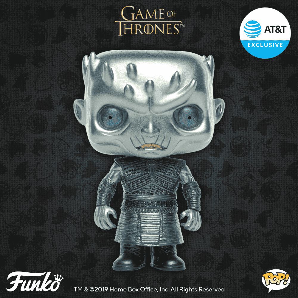 Coming Soon: AT&T exclusive Metallic Night King!