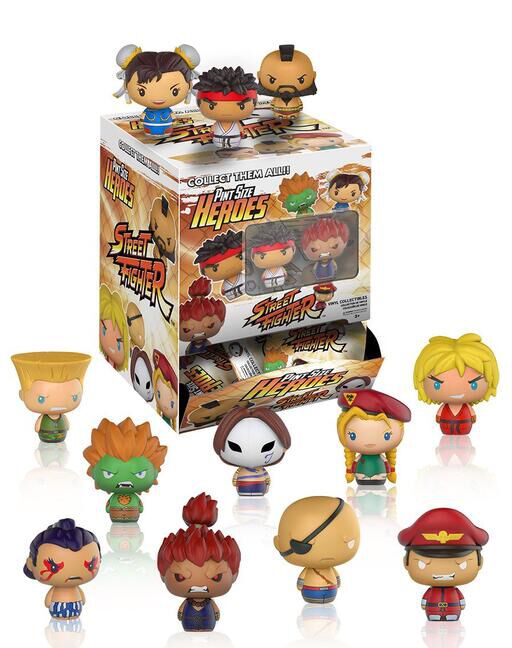 London Toy Fair Reveals: Street Fighter Pint Size Heroes!