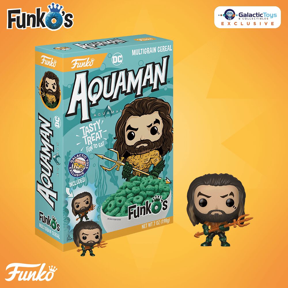 Coming Soon: Galactic Toys exclusive Aquaman FunkO&rsquo;s!