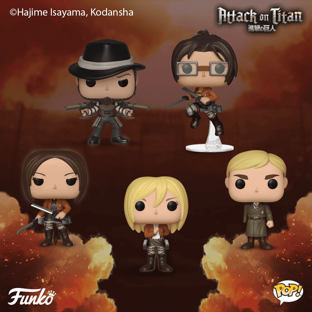 Coming Soon: Attack on Titan Pop!