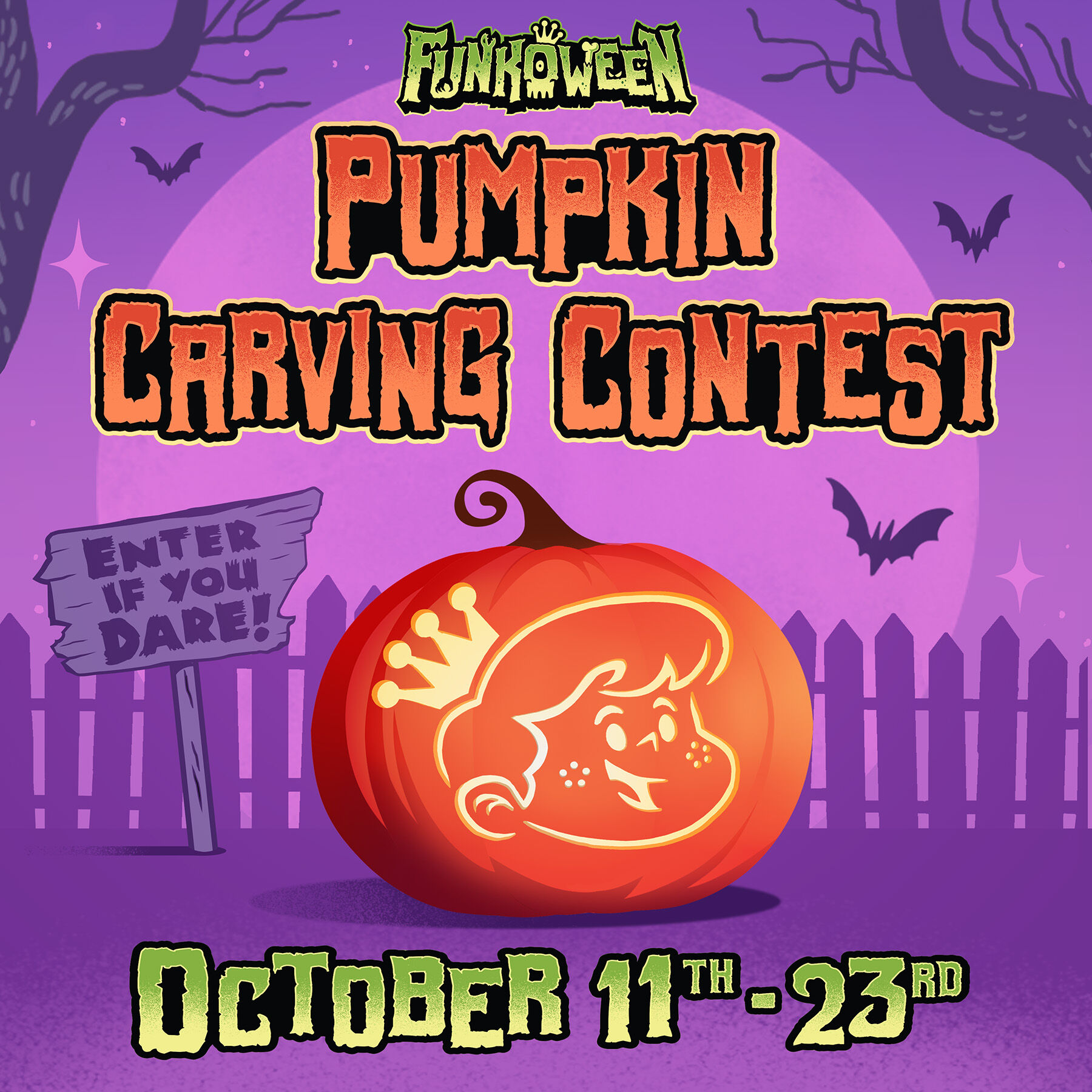 Funkoween 2023: Lurk Around and Enter our Pumpkin Carving Contest