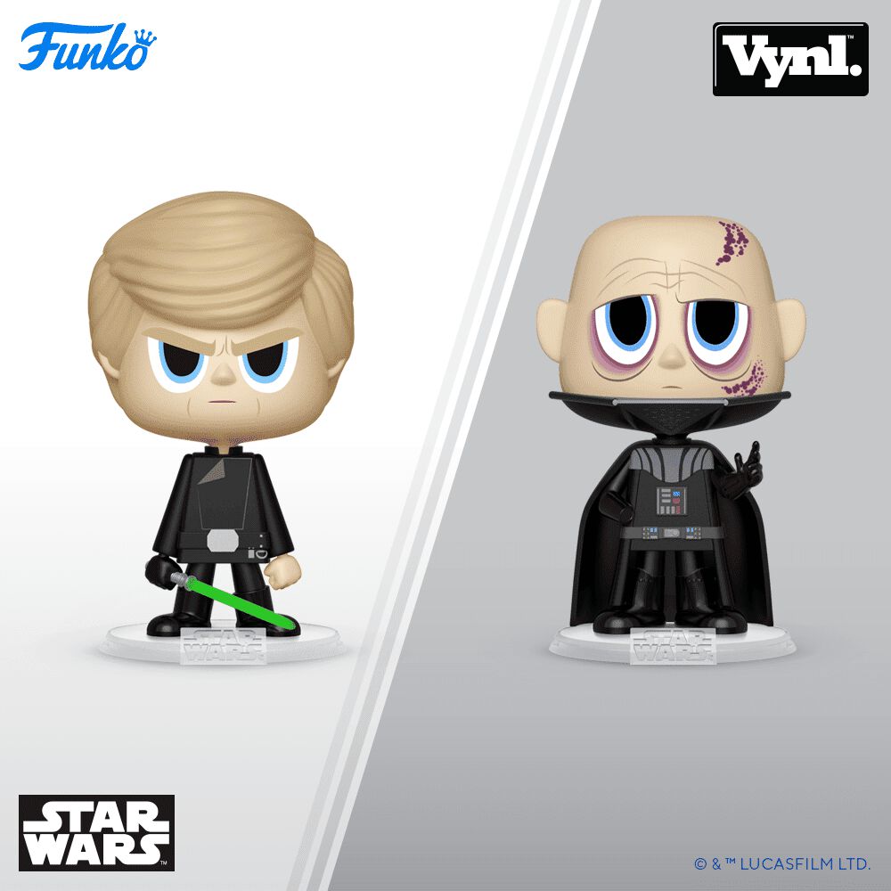 Coming Soon: Luke Skywalker™ and Darth Vader™ Vynl.!