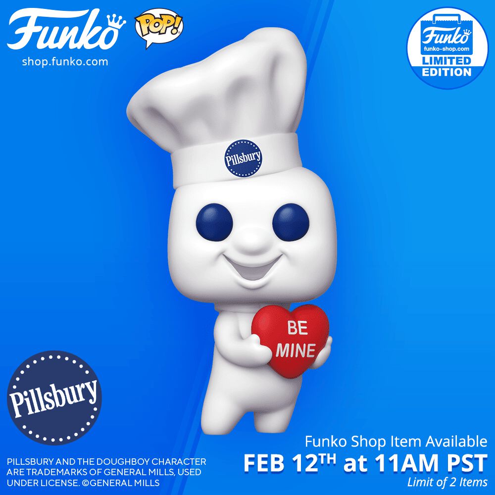 Funko Shop Exclusive Item: Pop! Ad Icons: Pillsbury Doughboy with Heart