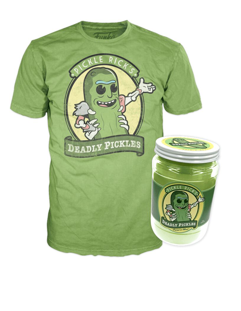 NYCC 2017 Exclusive: Pickle Rick Pop! Tee in Jar!