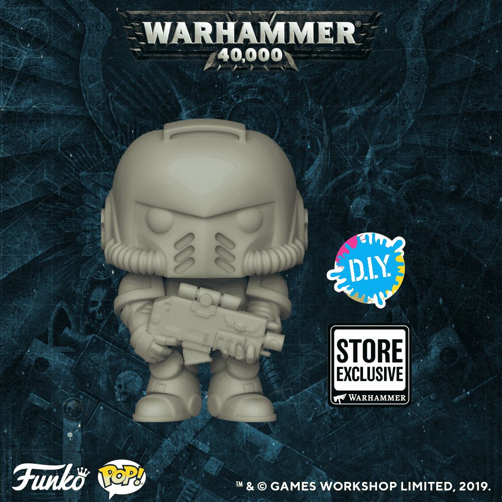 Coming Soon: Warhammer 40K DIY Pop!