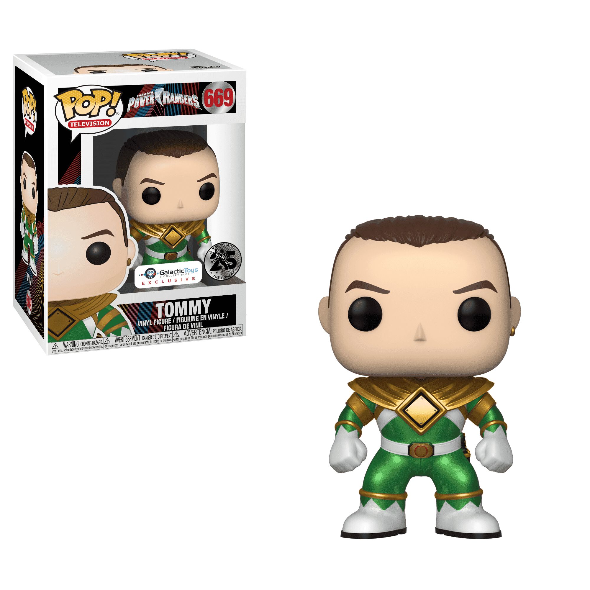 Coming Soon: Galactic Toys Metallic Power Rangers Pop! Exclusive!