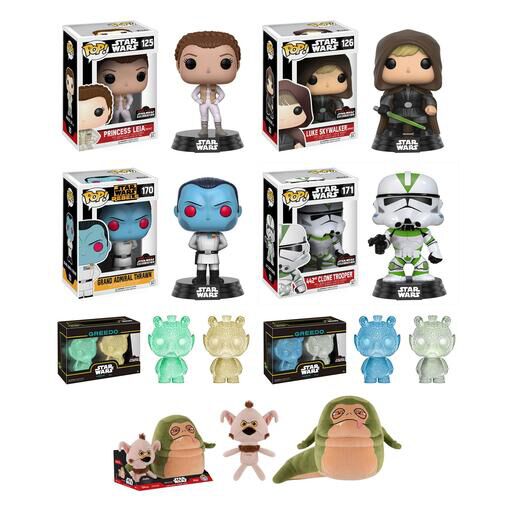 Star wars online celebration funko pop