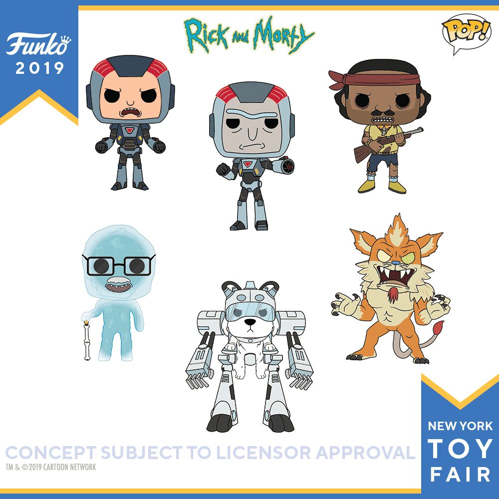 Toy Fair New York Reveals: Rick and Morty Pop!