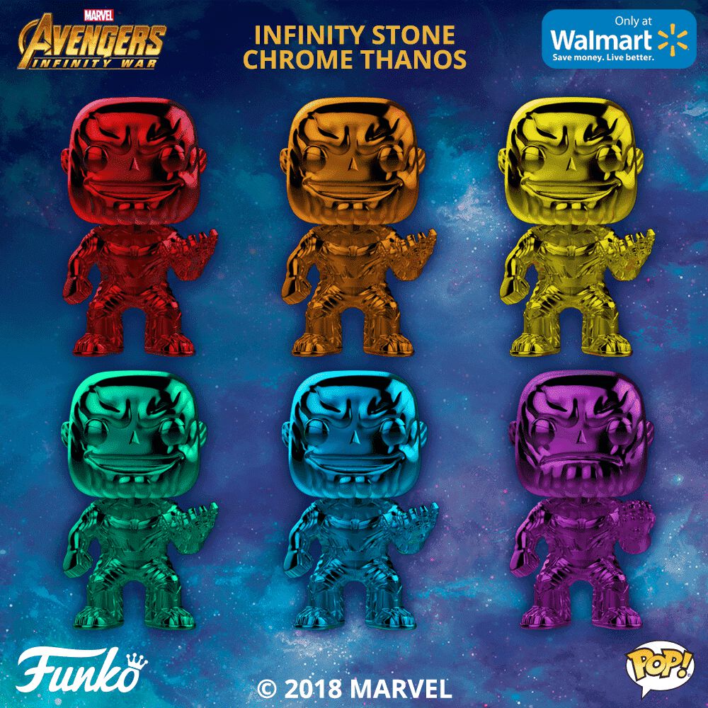 Coming Soon: Chrome Thanos Walmart Exclusives!