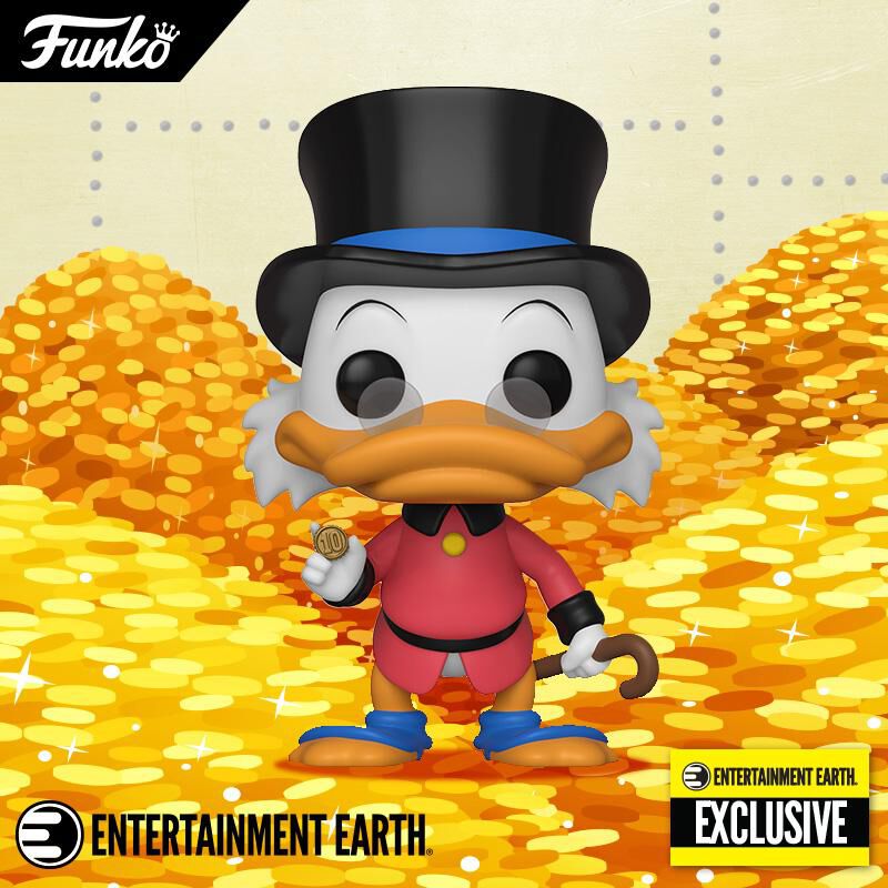 Coming Soon Entertainment Earth Exclusive Scrooge McDuck Pop