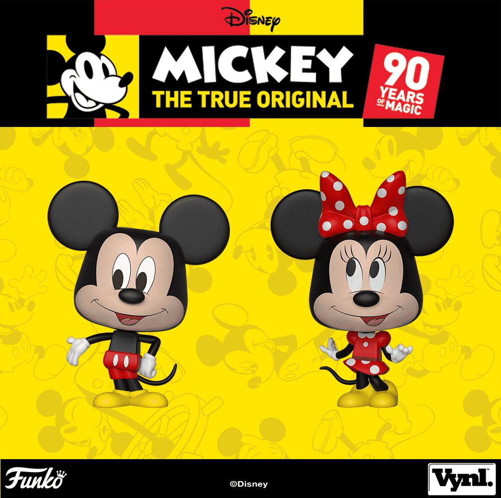 Coming Soon: Mickey Mouse & Minnie Mouse Vynl.!