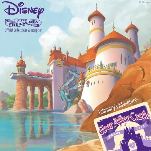 The Disney Treasures February Adventure is Ever After Castle!