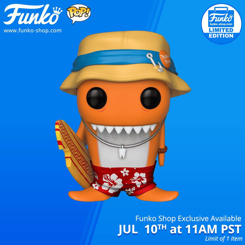 Funko Shop Exclusive Item: Orange Fin Du Chomp Pop!