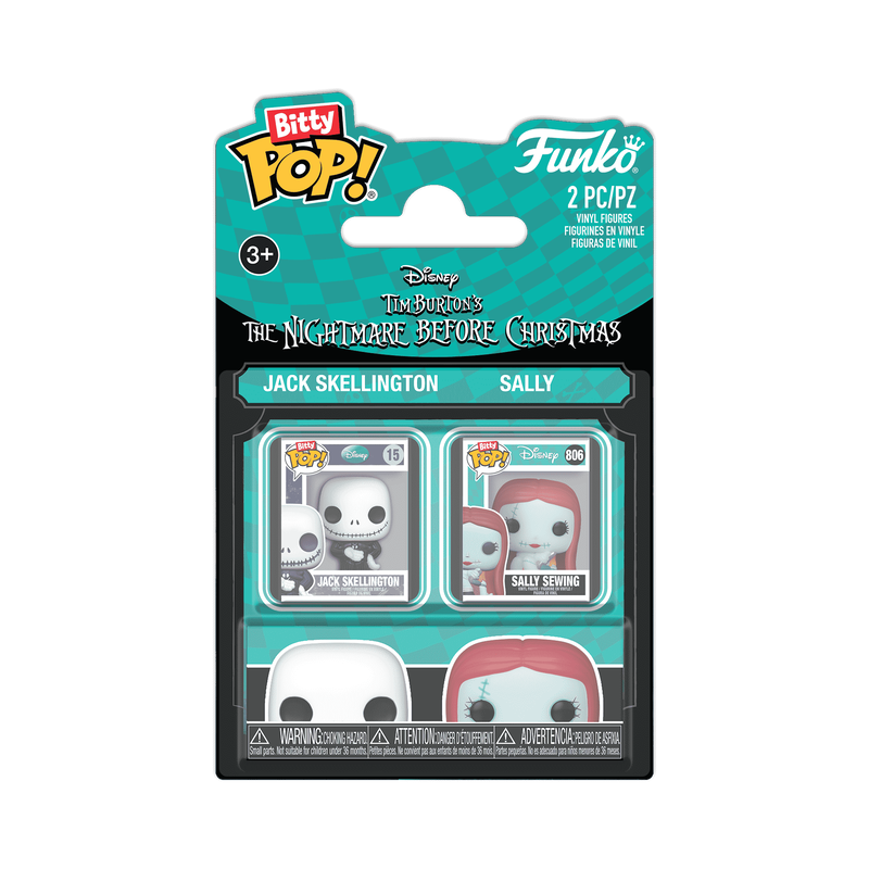 Bitty Pop! Jack Skellington & Sally Sewing 2-Pack, , hi-res view 1