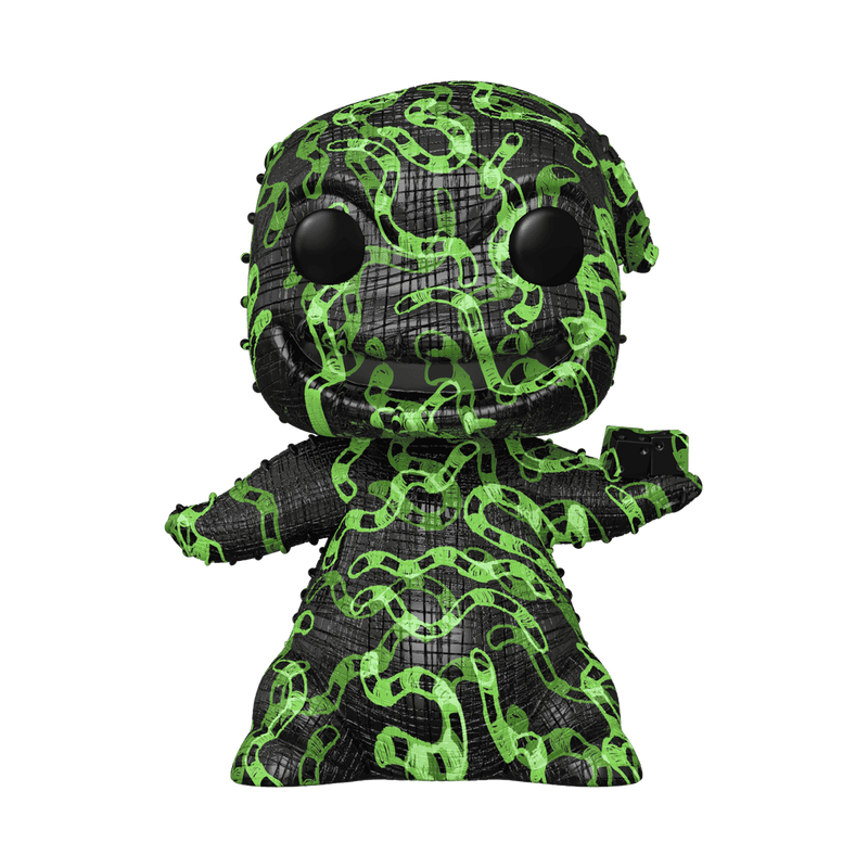 Pop! Artist Series Oogie Boogie (Green) with Pop! Protector, , hi-res view 1