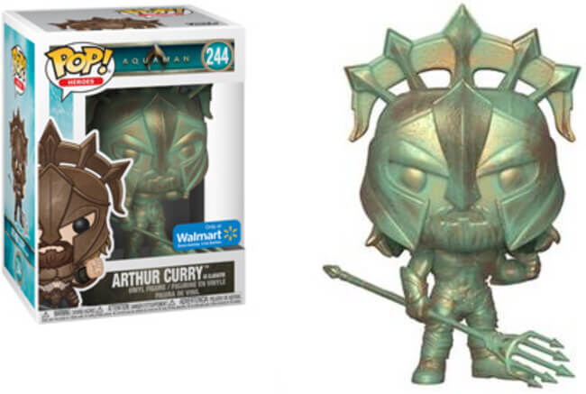 POP Heroes: Aquaman - Arthur Curry as Gladiator (Patina) — Funko Pop! Vinyl · Comics & Superheroes