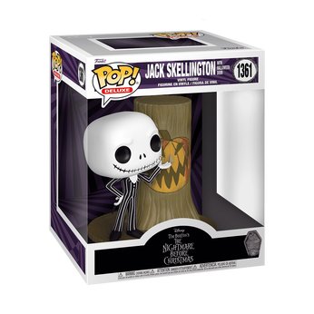 Pop! Deluxe Jack Skellington with Halloween Door, Image 2