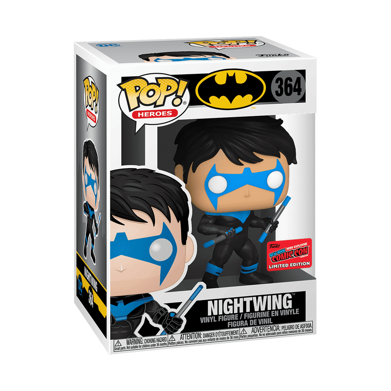 Pop! Nightwing with Escrima Sticks, , hi-res view 2