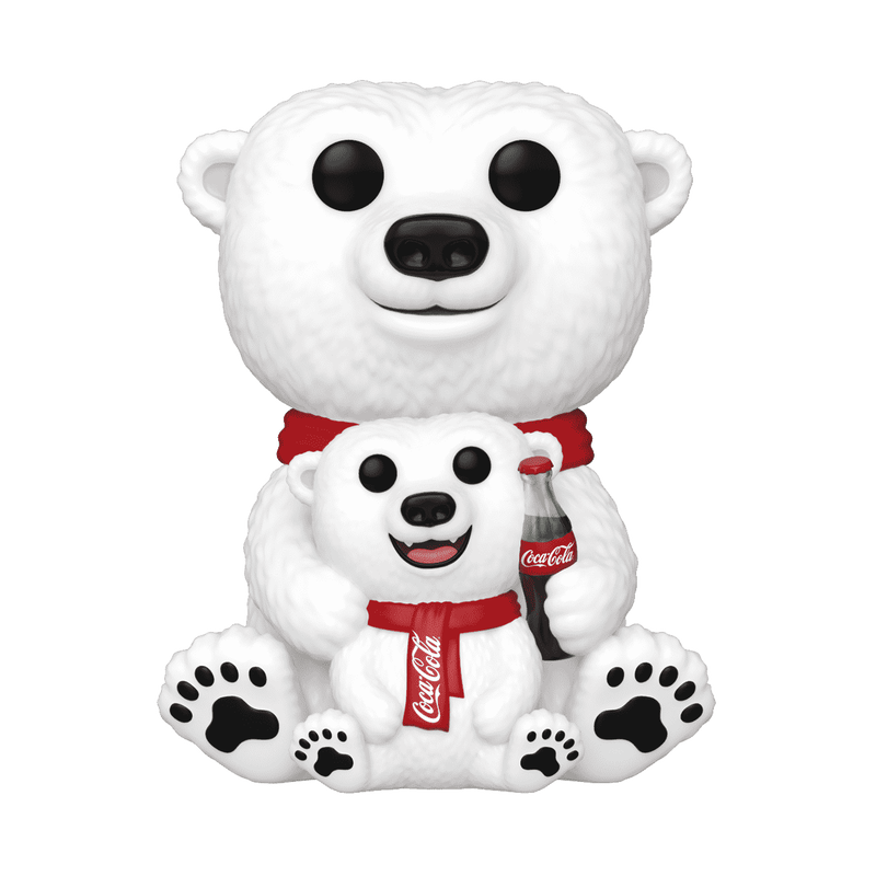 【レア品】Coca-Cola Polar Bear POP! フィギュア 81063_CocaCola_CocaColaBearWit