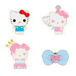 Hello Kitty in Cake (50th Anniverary) 4-Pack Pin Set, , hi-res view 2