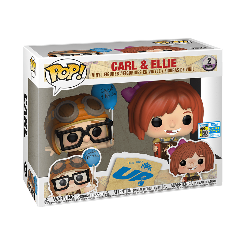 Pop! Young Carl & Ellie 2-Pack, , hi-res view 1