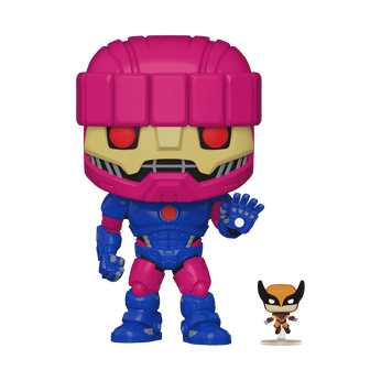 Pop! Jumbo Sentinel with Wolverine, Image 1