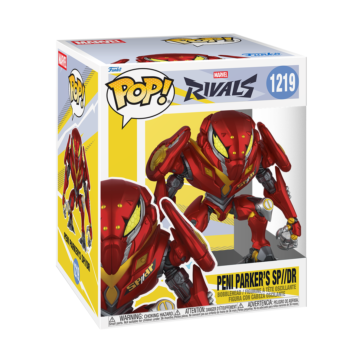 Детская фигурка Funko Pop! Super Peni Parker's SP//dr (Marvel Rivals) — фото 2