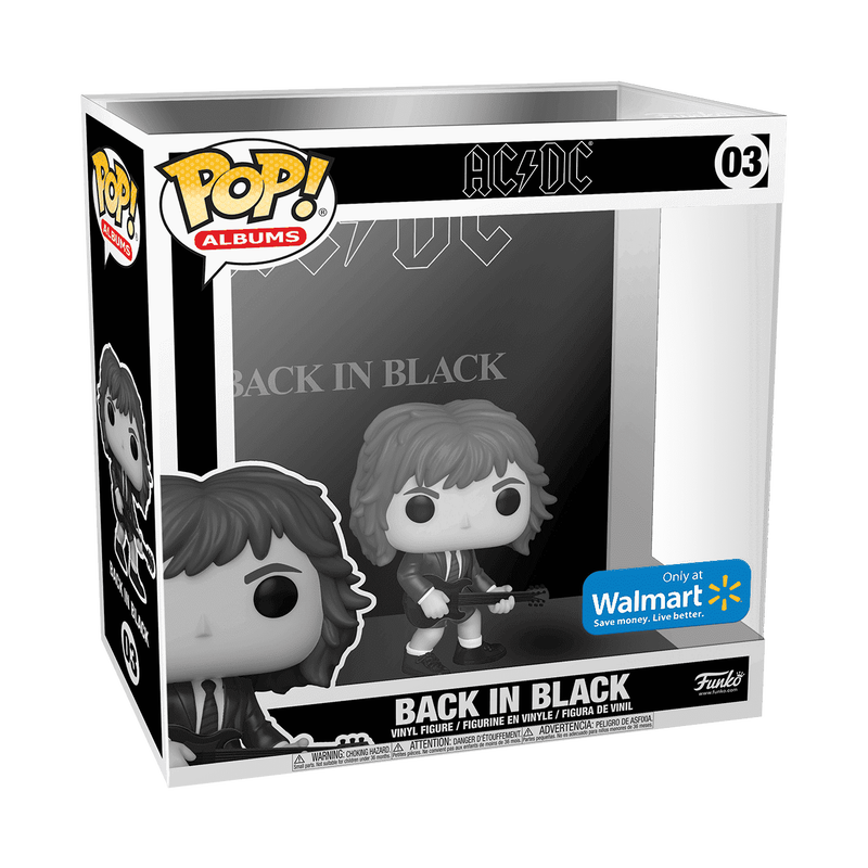 POP Albums: AC/DC - Back in Black (B&W), , hi-res view 1